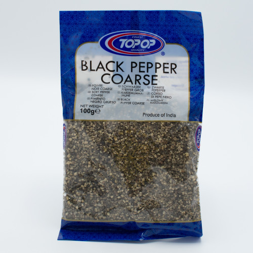 Top-Op Black Pepper Coarse 100g