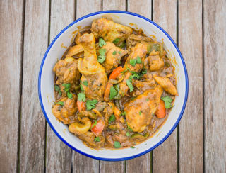 Chicken Jalfrezi with Creamed Coconut (Small) 