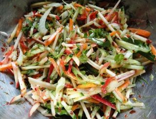 Fennel, Apple and Cucumber Salad
