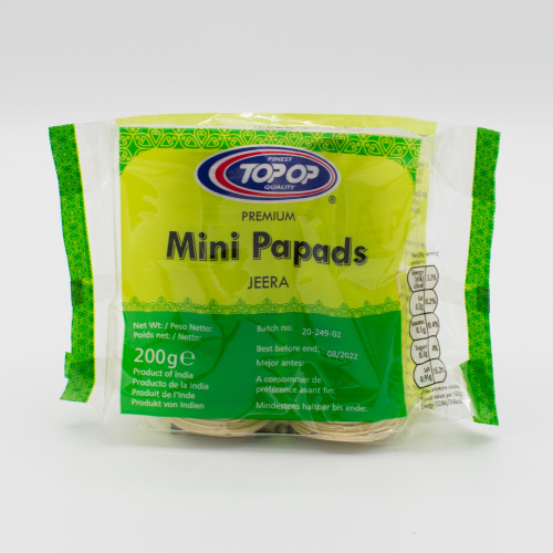 Top-Op Jeera (Cumin) Mini Papads