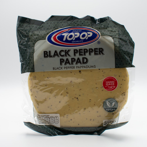Top-Op Black Pepper Papads 
