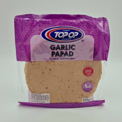 Top-Op Garlic Papad