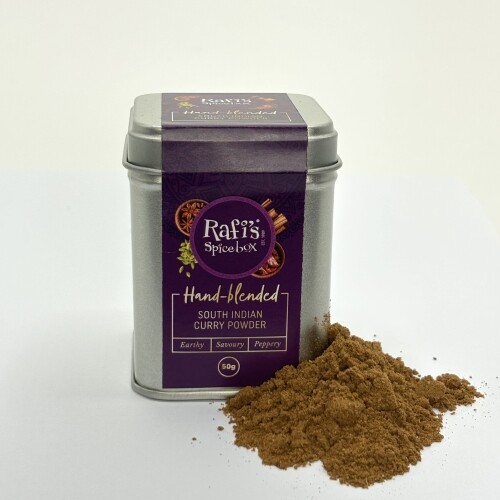 Hand-blended South Indian Curry Powder Tin 50g